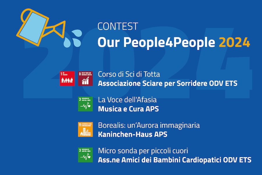 Our People4People 2024: i vincitori
