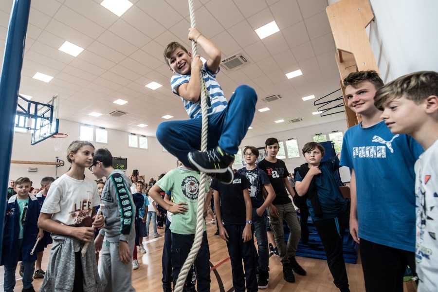 Con questa palestra rinasce la speranza nei ragazzi di Arquata
