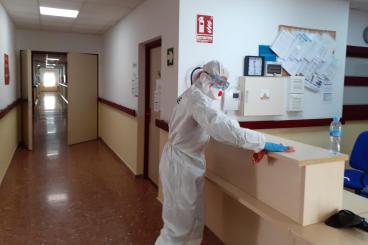 Risorse per disinfettare e fornire materiale alle case di cura
